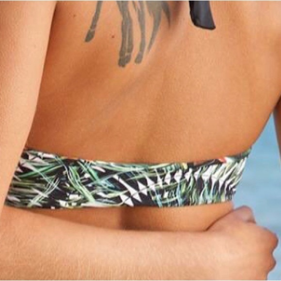 Palm and Havana print reversible bikini NWT - Picture 9 of 9